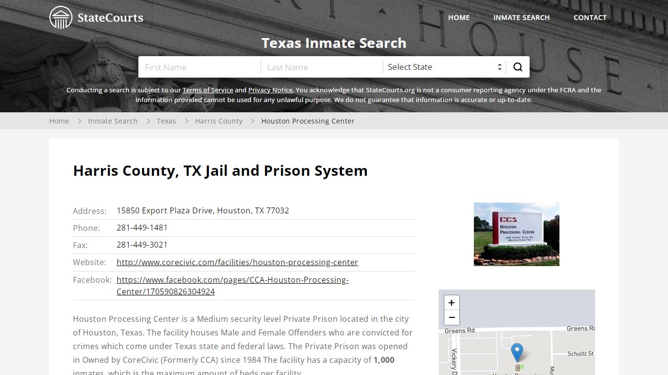 Houston Processing Center Inmate Records Search, Texas ...